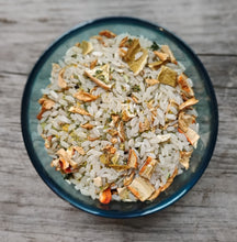 Charger l'image dans la galerie, Risotto : Cèpe d'Amérique - Champignon Crabe - Chanterelle - Orties - Mélange d'herbes Évasion Champêtre